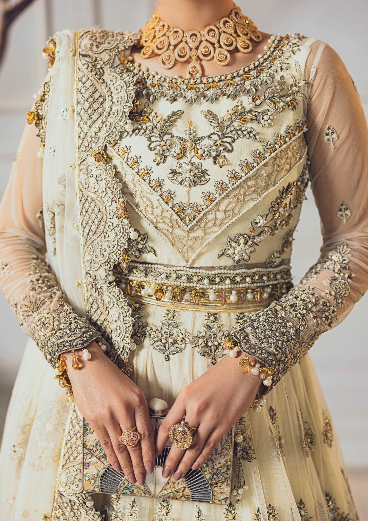 Formal Collection - Rubaaiyat - Wedding Edit 24 - Off White