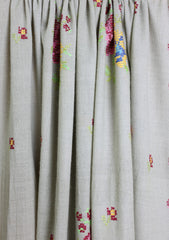 Pashmina Needle Work Jaaldar Shawl D#06 - L Pista