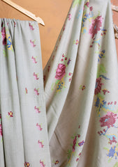 Pashmina Needle Work Jaaldar Shawl D#06 - L Pista