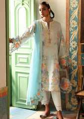 Lawn - Zaha - Nagina Unstitched 25 - SHEHRBANO (ZF-25-03)