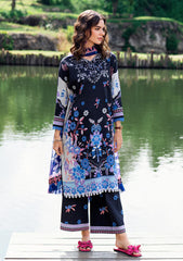 Lawn - Roheenaz - Garden Veil - Printed 25 - RGV#06-A - Blackberry Frost