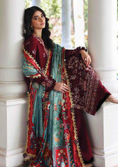 Winter - Republic Womenswear - Amaris 25 - Luxury Shawl - D#04 - Sienna