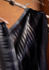 Pashmina Zari Jamawar Shawl D#73 - Black