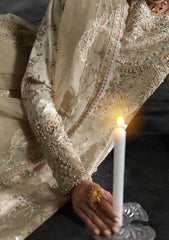 Formals - Qalamkar - Elirah - Luxury 25 - MF#04 - IVORY GRACE