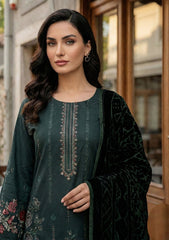 Winter - Meemsey - Noor Jahan - Monal 25 - Palachi Shawl - D#225 - D Green