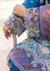 Lawn - Tessa - Luxury Lawn 25 - D#04 - Sapphire Dusk