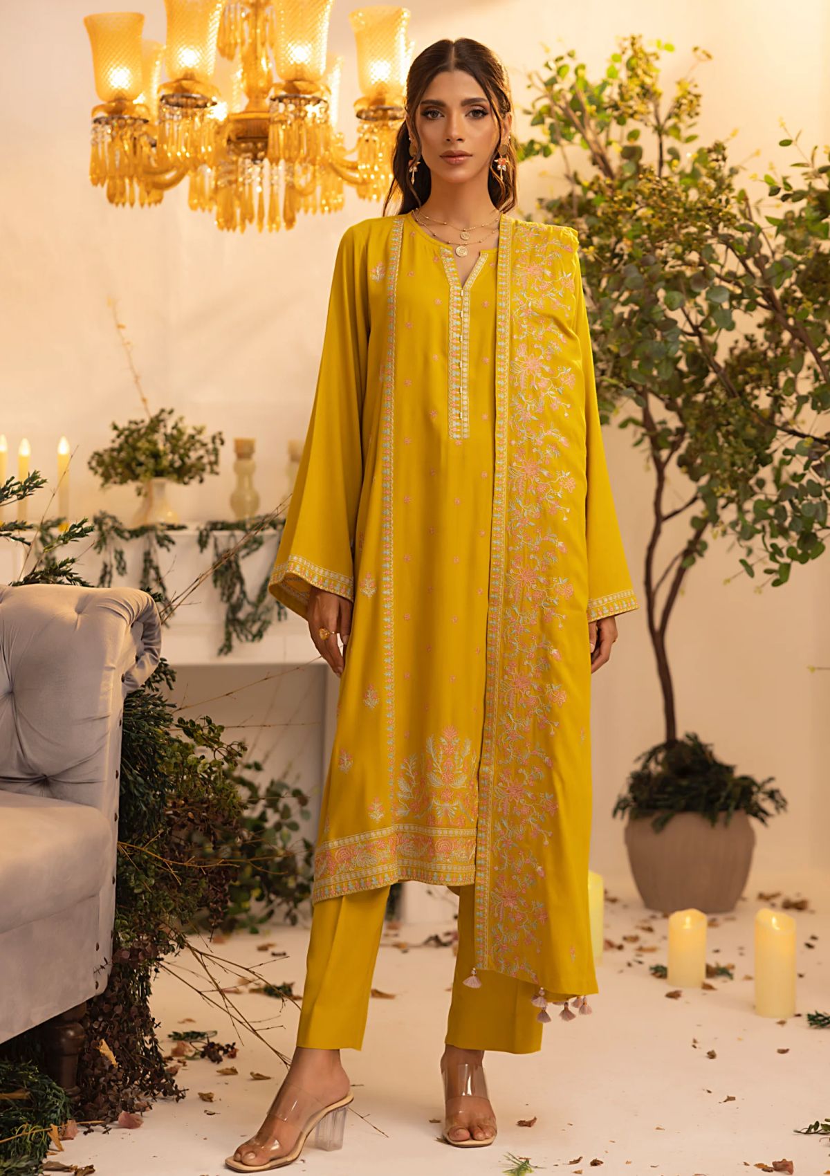 Winter Collection - Lakhany - Cashmi Wool - LCW24#LG-IZ-0249