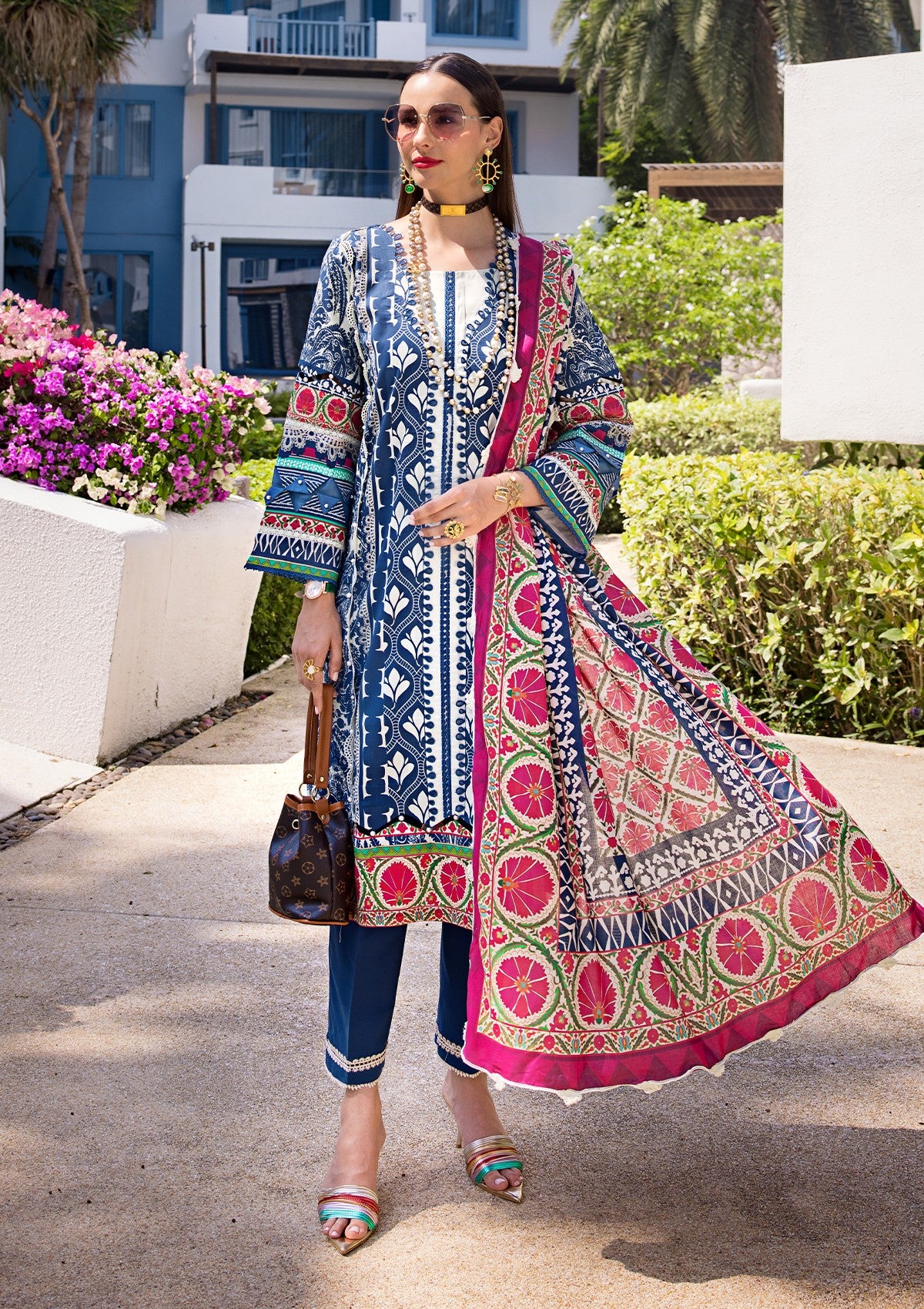 Lawn Collection - Elaf Premium - Prints - EOP#7B - Elnaz