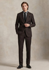 Zegna Ermenegildo Australian Wool Fabric - Ch Brown