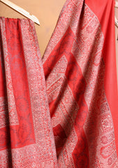 Pashmina Jamawar Shawl D#200 - Red