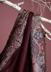 Water Wool Jamawar Shawl D - 01 - Multi 43