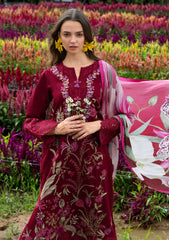 Lawn - Mushq - Hemline - Secret Garden 26 - HUNSS#14B - Aurora Petals