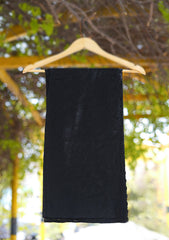 Lawn Emb Shawl D - 31 - Black
