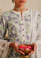 Lawn Collection - Cross Stitch - Eid Lawn - CEL24#08 - LAVENDER STRETCH