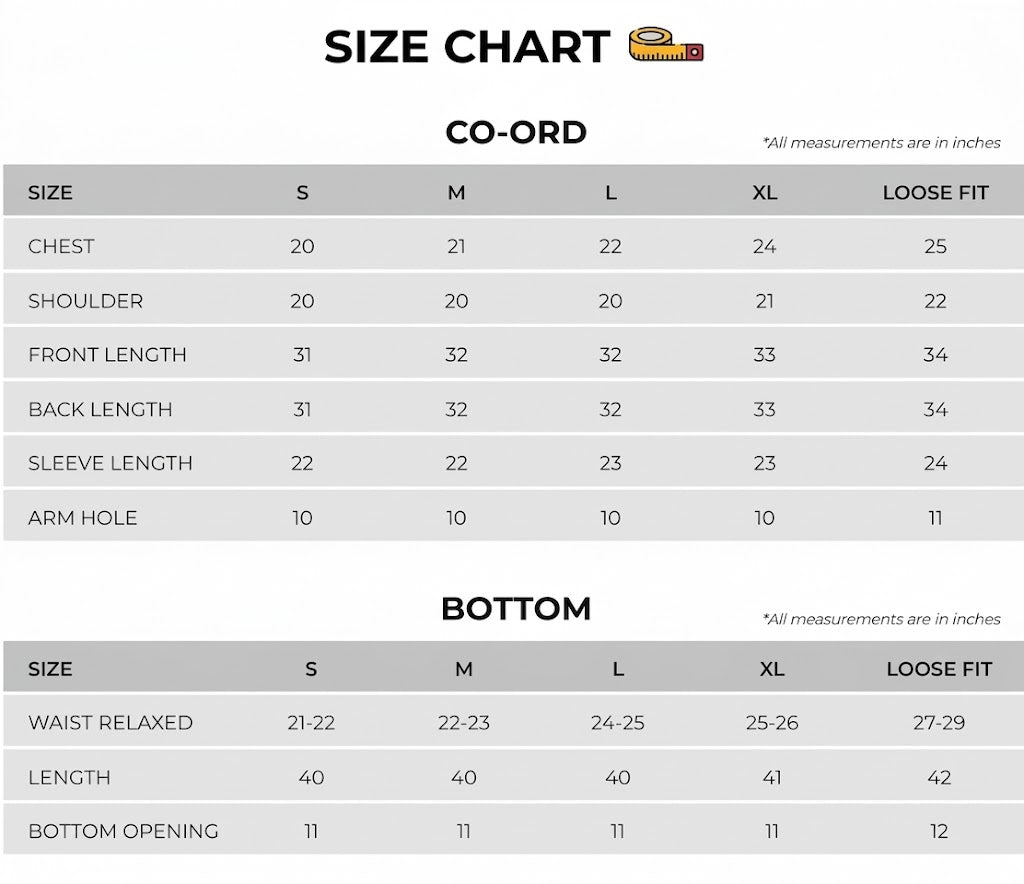 Size Chart Image