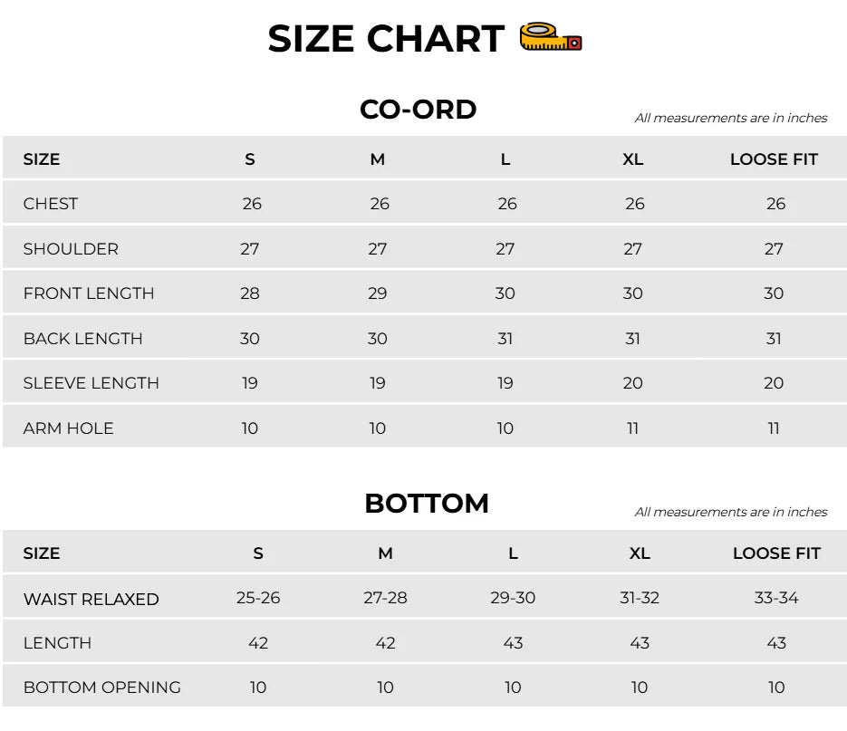 Size Chart Image