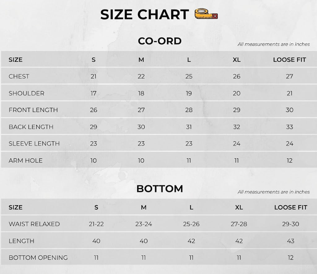 Size Chart Image