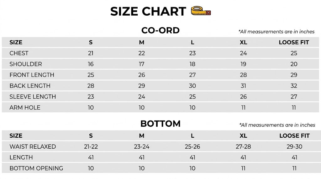 Size Chart Image