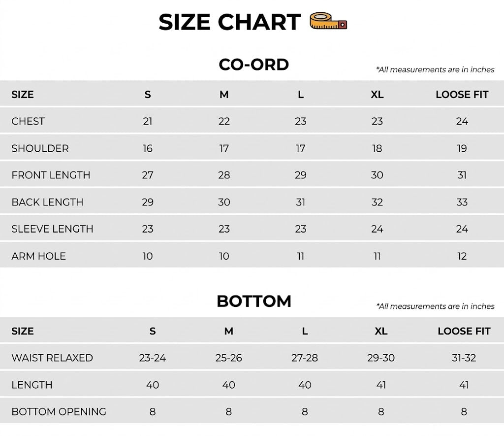 Size Chart Image