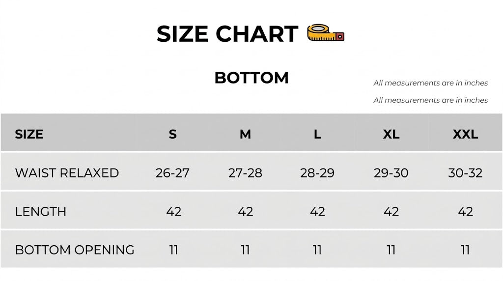 Size Chart Image
