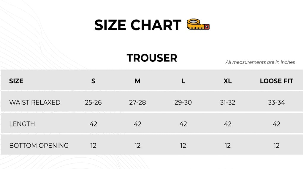 Size Chart Image