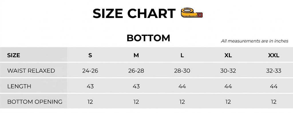 Size Chart Image