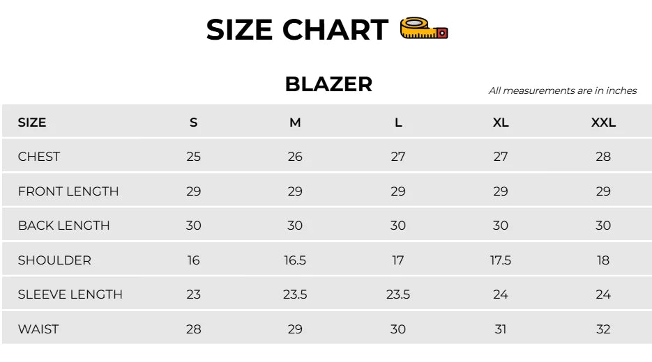 Size Chart Image