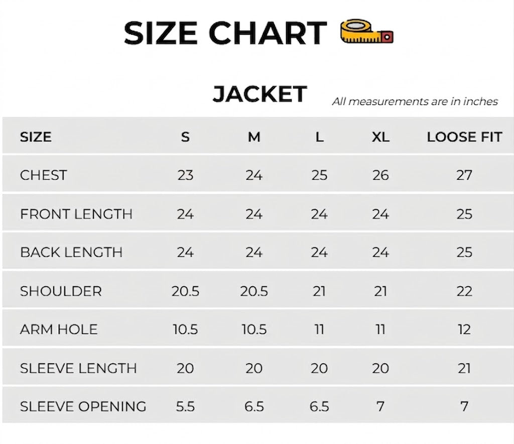 Size Chart Image