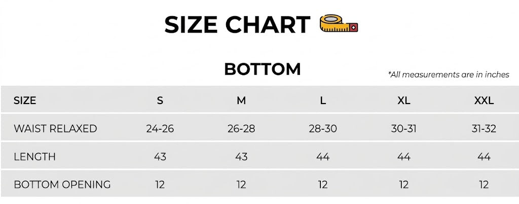 Size Chart Image