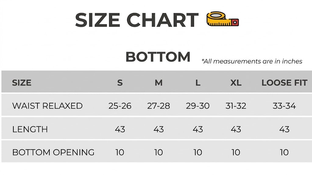 Size Chart Image