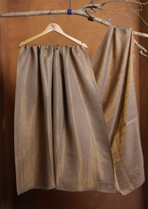 Pashmina Plain Shaded Shawl D#08 - Skin