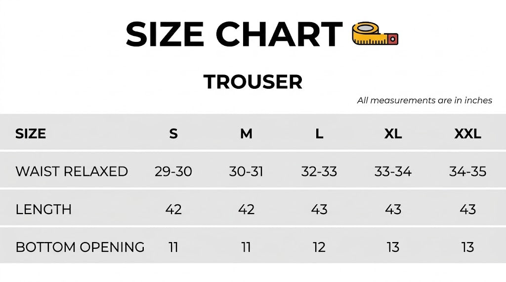 Size Chart Image