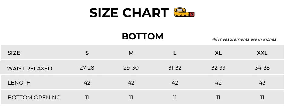 Size Chart Image