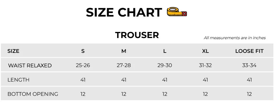 Size Chart Image