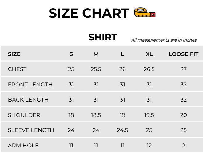 Size Chart Image