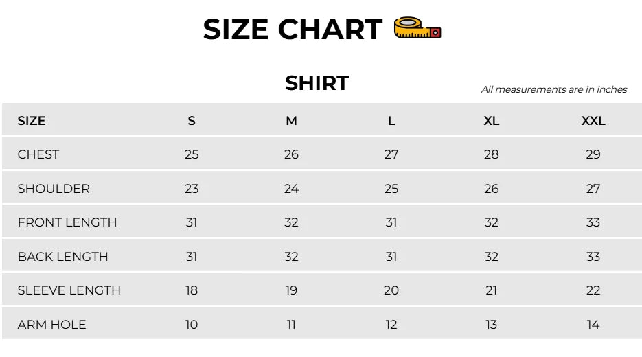 Size Chart Image