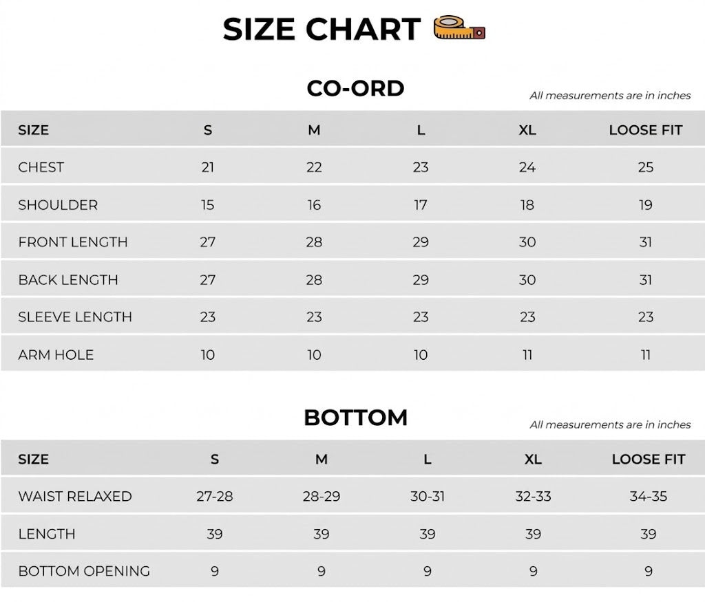 Size Chart Image