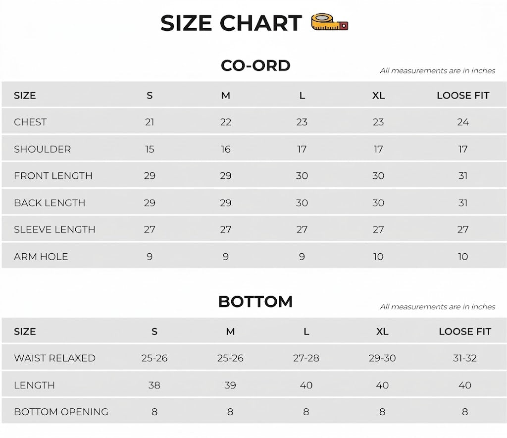 Size Chart Image