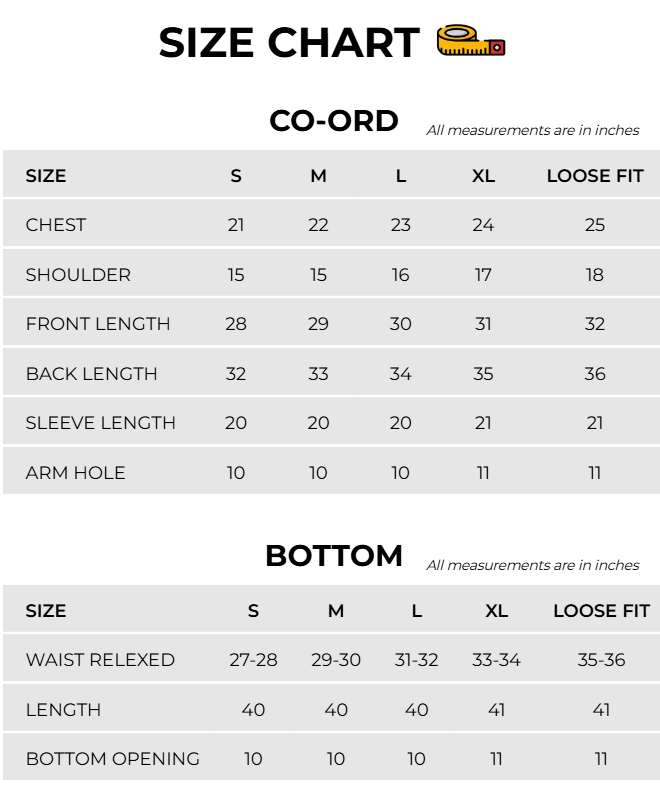 Size Chart Image