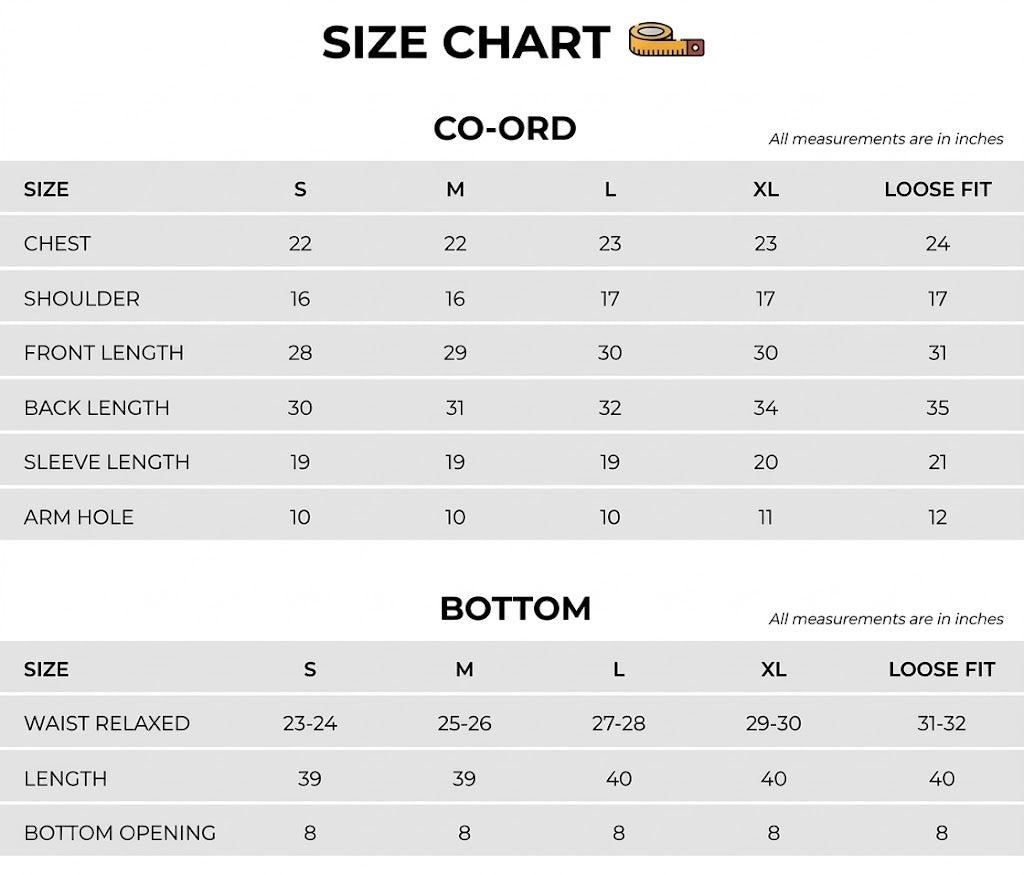 Size Chart Image