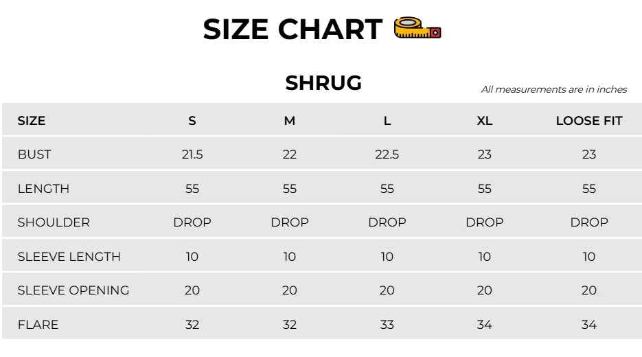 Size Chart Image