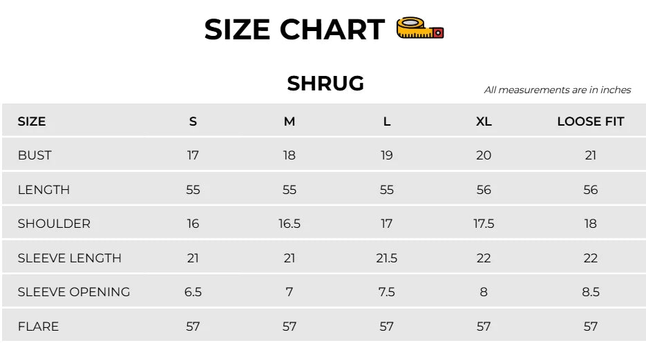 Size Chart Image