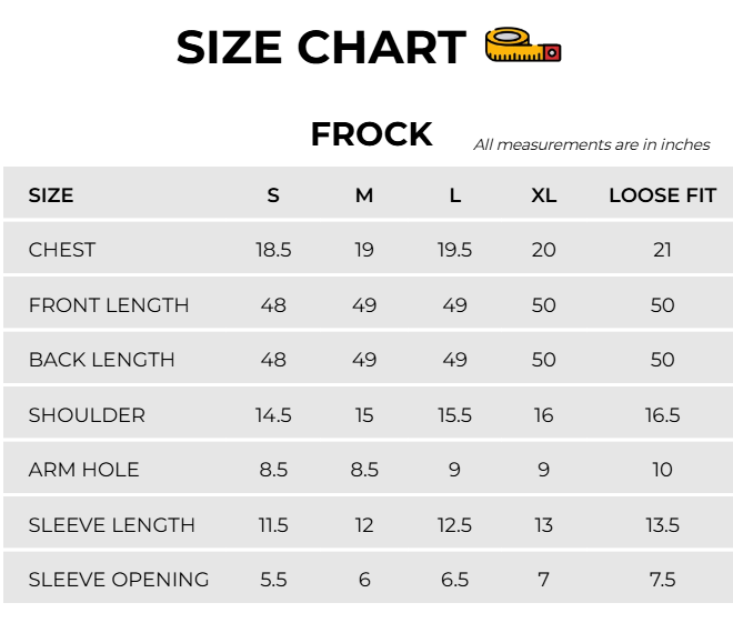 Size Chart Image