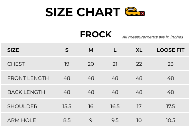 Size Chart Image