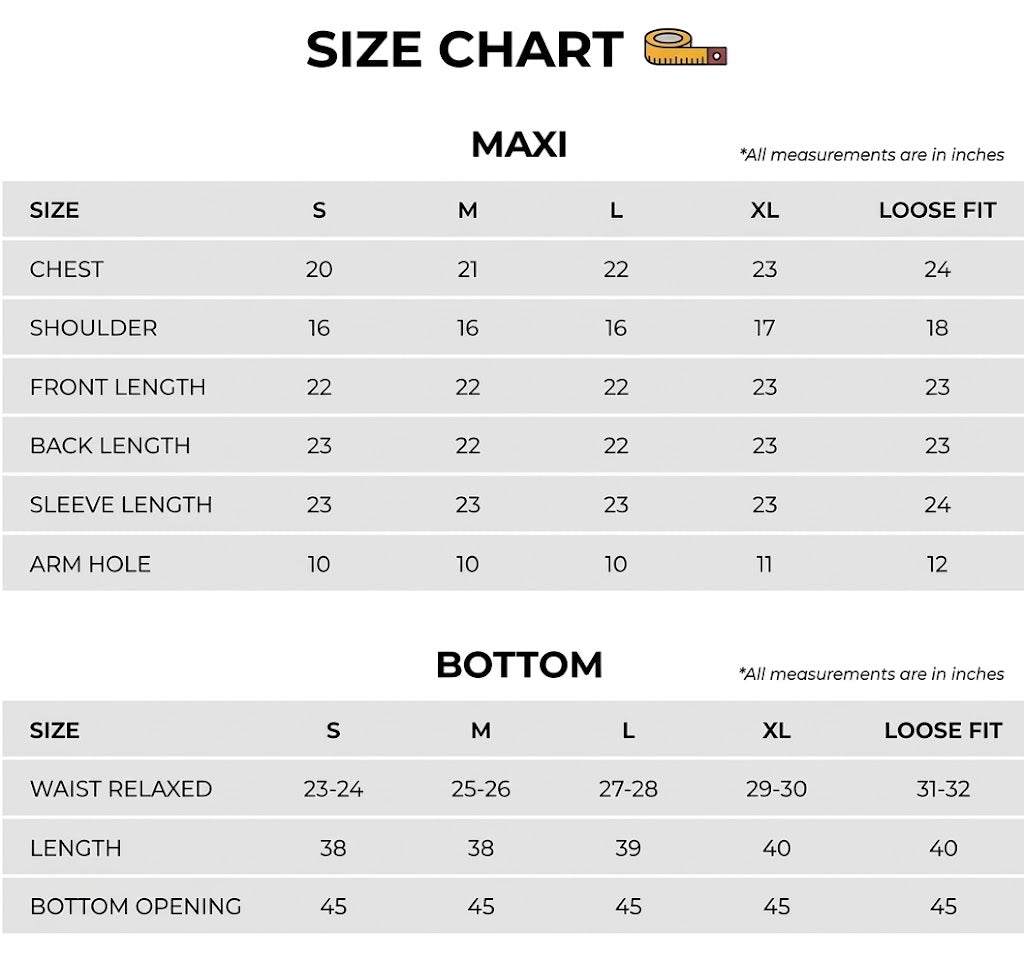 Size Chart Image