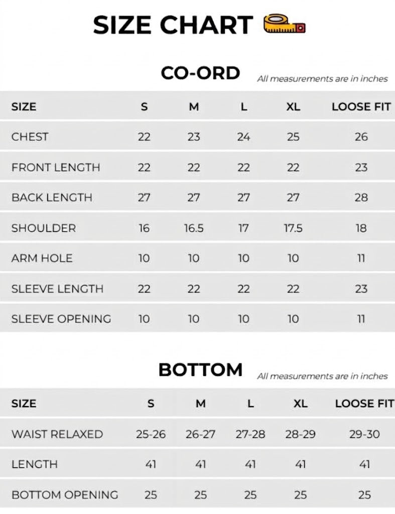 Size Chart Image