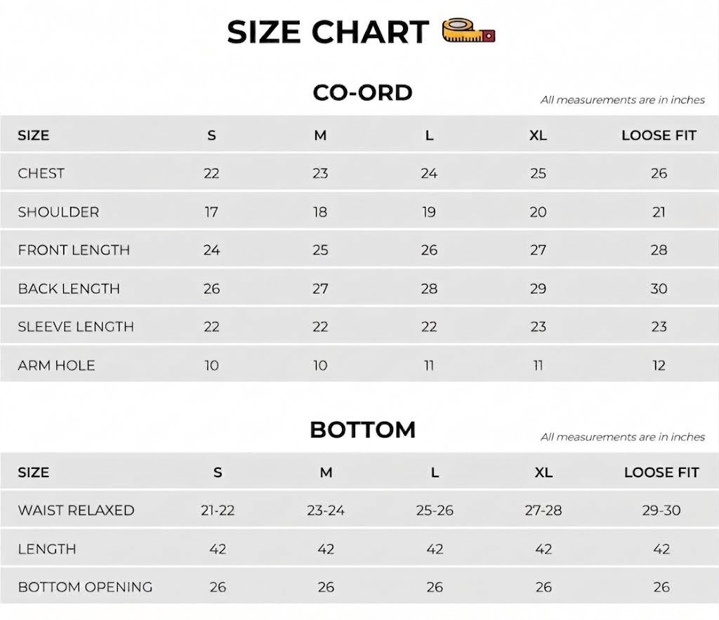 Size Chart Image