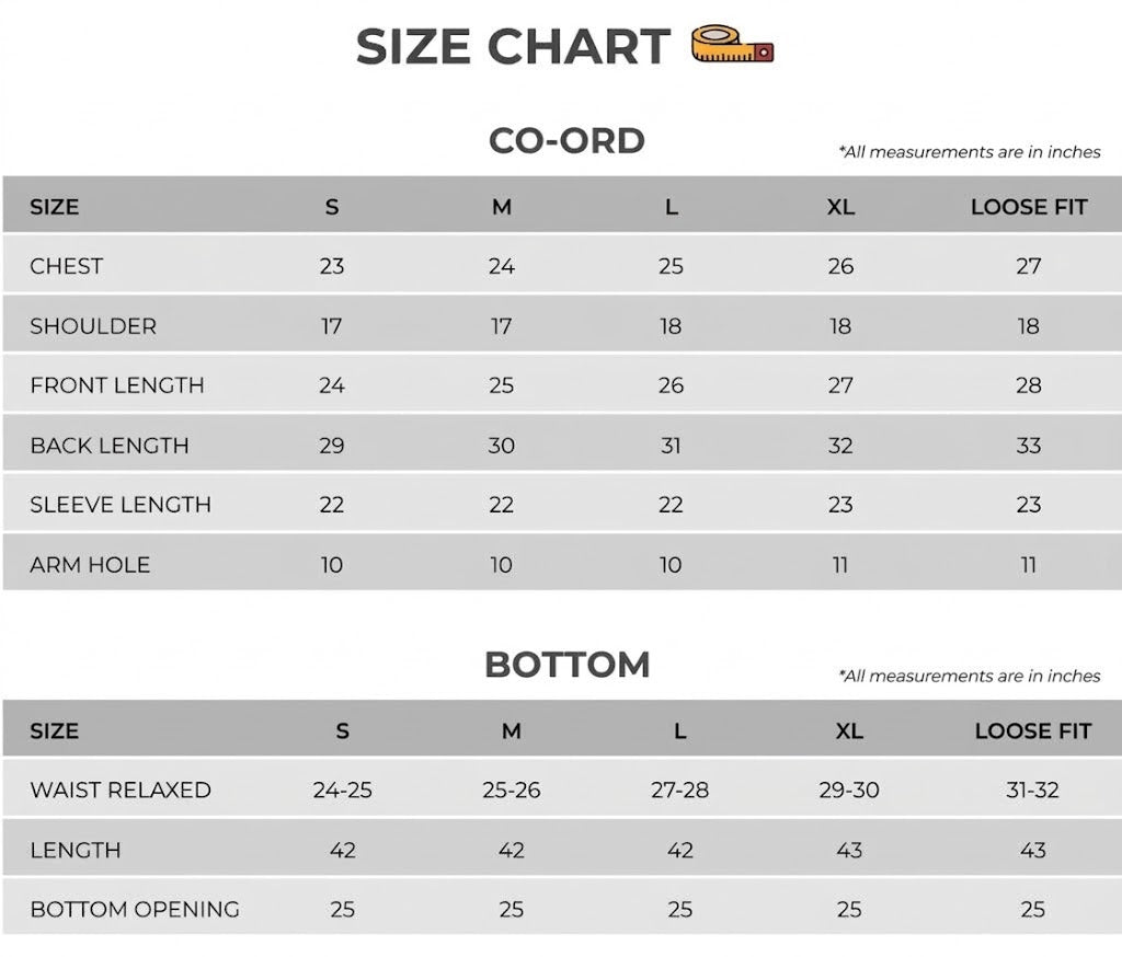 Size Chart Image