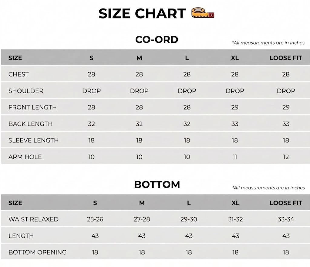 Size Chart Image