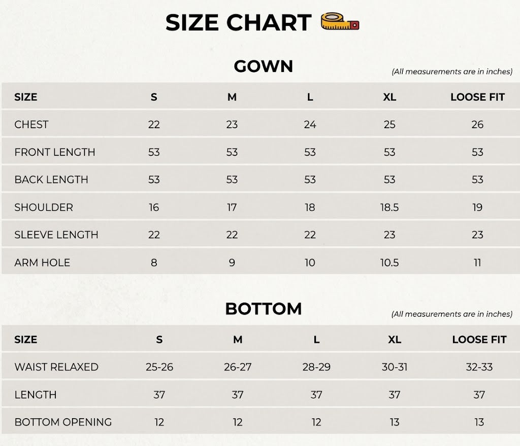Size Chart Image
